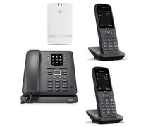 Gigaset Teléfono IP de sobremesa Maxwell C – DECT, supletorio inalámbrico, requiere base N510/N720
