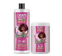 Pack Mis Rizos: Champú 1000ml + Mascarilla Capilar 1000ml