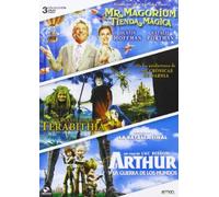 Pack: Mr. Magorium Y Su Tienda Mágica + Un Puente Hacia Terabithia + Arthur Y Los Minimoys [DVD]
