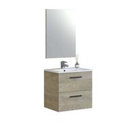 Pack muebles baño aruba melamina aruba - roble alaska