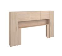 Pack muebles de dormitorio matrimonio estilo industrial moderno baltic color roble brooklyn