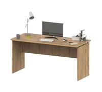 Pack muebles despacho estantería + escritorio color roble gold 68 cm