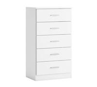 Pack muebles dormitorio couple en color blanco mate dormitorio moderno 53 cm