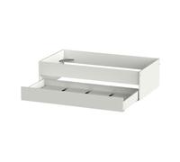 Miroytengo Pack Muebles Dormitorio Juvenil Tibet Estilo Contemporáneo en Color Blanco Mate (Cama 90x190 cm + Armario + Cómoda)