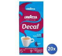 Pack Multipack De 20 Cafe Lavazza 250 g Dek Intenso Cafè En Grano