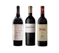 Pack Mysecretwine Reserva Ribera del Duero. 1 Carmelo Rodero Reserva, 1 Protos Reserva y 1 Pago de los Capellanes Reserva