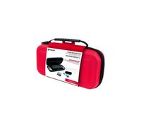Pack Nacon de 3 elementos Rojo para Switch 2 | 1 estuche rígido | 1 protector de pantalla | Caja de almacenamiento para juegos