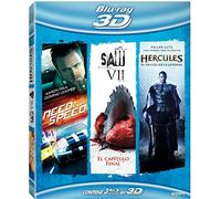 Pack: Need For Speed + Hercules + Saw VII (BD 3D) [Blu-ray]
