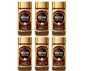 PACK Nescafé Gold Natural Café Soluble, 100g - PACK 6 UDS - QUMIR