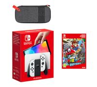 Pack Nintendo Switch - Modelo OLED (blanca) Super Mario Odyssey