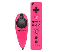 Pack Nunchuk + Wiimote Precision Rose Pour Nintendo Wii [Importación Francesa]