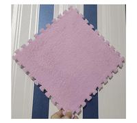 Pack of 10 Interlocking Foam Carpet Tiles Multicolor 12x12 Inches(Pink)
