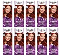 (Pack of 10) Palette Intensive Color Cream 6-88 (RI5) Intensive Red Hair Color - Full Box - With English Instruction Leaflet