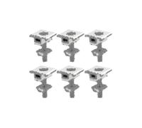 Pack Of 10 Solar Panel Brackets Centre Clip 30 Mm T Shaped Pv Module Bracket Clip Height-adjustable 2025