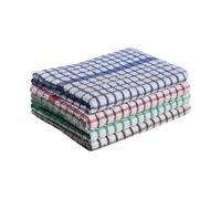 Pack of 10 Terry Tea Towel (28 x 40 cm) - Super Soft Ring Spun Combed Cotton High Density Weave & Thick Construction Ultra Absorbent & Soft Restaur