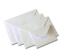 PACK OF 100 - C5 WHITE ENVELOPES FOR A5 GREETING CARDS 100gsm 229mm x 162mm