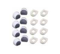 Pack of 16 Foam Pre-Filters and Carbon Filters for PetSafe Drinkwell, Compatible with Avalon Pagoda, Seascape, Sedona VHV