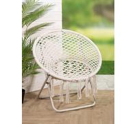 Pack of 2 Chair/armchair, round, Cord, natural colors, PU 2, L. 60 cm, W. 76 cm, H. 79 cm