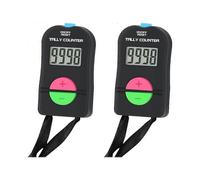 Pack of 2 Pieces, Digital Hand Tally Counter Small Golf Sports Counter, Electronic Add/Subtract Manual Clicker