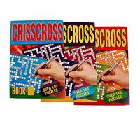 PACK OF 3 - A5 Criss Cross Puzzles Book