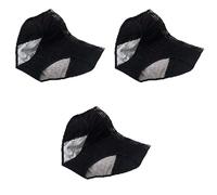 Pack Of 3 Menstrual Panty For Lady Teenage Girls Cotton Knickers Hipster Period Pants Breathable Postpartum Briefs Comfortable Underwear Multipack Black Xxl