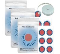 Pack of 30 Natural Slimming Plasters for Slimming and Metabolizing the Abdomen, Fat Burning Patches with Plant Extracts, Discreet and Skin Friendly (B3)