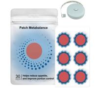 Pack of 30 Natural Slimming Plasters for Slimming and Metabolizing the Abdomen, Fat Burning Patches with Plant Extracts, Discreet and Skin Friendly (B1)