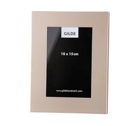 Pack of 4 Photo frame, rectangular, Aluminum, champagne colored, PU 4, L. 1 cm, W. 16 cm, H. 21 cm