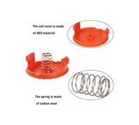 Pack of 4 replacement coil caps for Black Decker lawn mower model RC-100-P VHV