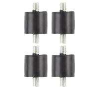 Pack of 4 Rubber Shock Absorbing Feet for Noise Reductions Anti Vibrations Pad for Home Appliances and Office Equipment Furniture Pad