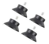 Pack of 4 Rubber Shock Absorbing Feet for Noise Reductions Anti Vibrations Pad for Home Appliances and Office Equipment Furniture Pad