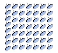 Pack Of 50 Multipurpose Furniture Leg Pad Floor Protectors Accessory For Tables Chairs Sofas Cabinets With Screws Chair Foot Sliders