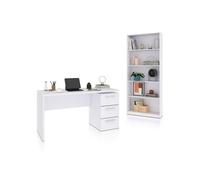 Pack office sasha plus blanco artik (blanco mate) 138 x 74 x 60 cm