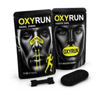 Pack Oxyrun 30 Tiras Nasales + 30 Tiras Bucales - Running - Nasal Strips