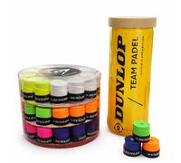 Pack Pádel Dunlop || Bolas Dunlop Team + Overgrips Colores - Listo para Jugar - Diferentes Packs para Cada Partido y Necesidades