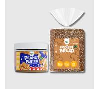 Pack pan de molde con peanut butter