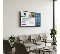 Pack pantalla FHD Philips D-Line 32" + soporte mural Pack con pantalla Philips D-Line Full HD de 32" y soporte mural ultrafino: una solución práctica
