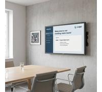 Pack pantalla Philips Q-Line 32" + soporte mural Pack compacto con pantalla Philips Q-Line de 32" y soporte mural ultrafino: una solución práctica y