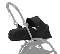 Pack para Recién Nacido 0+ Stokke YOYO, Black - Incluye colchón, dosel extensible y arnés de cinco puntos - Requiere chasis YOYO (se vende por separado)