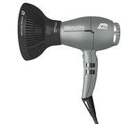 Pack Parlux Digitalyon con Difusor Magic Sense, Secador de cabello profesional con iones negatrivos, Muy ligero y potente, Fabricado en Italia, Color gris glitter