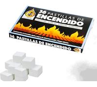 Pack Pastillas Encendido Chimenea Prender Fuego en chimeneas, barbacoas, hornos de leña, carbón, etc. - Enciende Fuegos fácil y rápido Thayba (36)