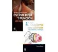 Pack Patton Estructura + Mosby Cuaderno Colorear Anatomia Y Fisiologia