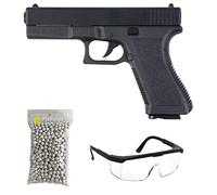 Pack Pistola Airsoft Modelo Saigo Hi-Capa SG00058 con Muelle/Material: Plástico de Alta Resistencia/Potencia 0.3 Joule/se Entrega con Accesorios