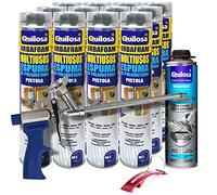 Pack Pistola Caliber 30 + 12 Botes Espuma Orbafoam 750ml + Limpiador 500ml + Llavero/Abrebotellas de Regalo (Pistola + 12 Botes Espuma + Limpiador + Llavero de Regalo)
