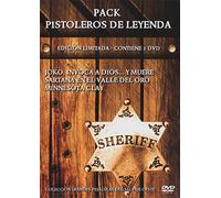 Pack PISTOLEROS DE LEYENDA: Joko, Invoca a Dios y Muere / Sartana en el Valle del Oro / Minnesota Clay [DVD]