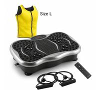 Pack Plataforma Vibratoria con Altavoz y Chaleco Sauna Hombre InnovaGoods