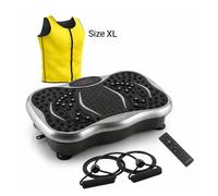 Pack Plataforma Vibratoria con Altavoz y Chaleco Sauna Hombre XL InnovaGoods
