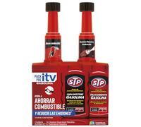 STP Limpia inyectores gasolina - PACK PRE ITV GASOLINA 1 HORA - Limpiador motor 2en1 - Reduce emisiones, ahorra combustible y recupera el rendimiento, Color Verde, 400 ml