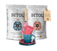 Pack Premium de Café de Origen Colombia Huila y Guatemala Antigua | 2 Tazas Cerámicas | Sabor, Aromas y Elegancia en Cada Taza | Notas Achocolatadas, Cítricas y Frutas Maduras | Matices Dulces