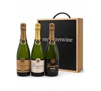 Pack Premium Gramona - 3 Botellas de Corpinnat Aliances, Imperial e Innoble con Caja de Madera - MYSECRETWINE-